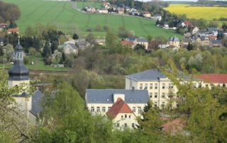 Blick über die Gemeinde Neukirchen